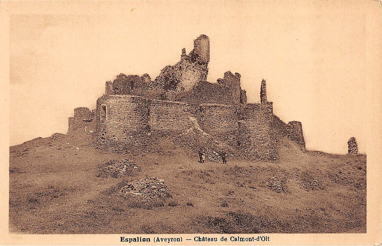 Château de Calmont d'Olt à Espalion