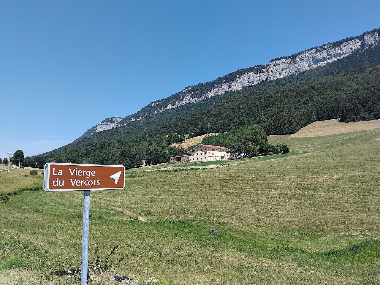 La Vierge du Vercors à Saint-Martin-en-Vercors