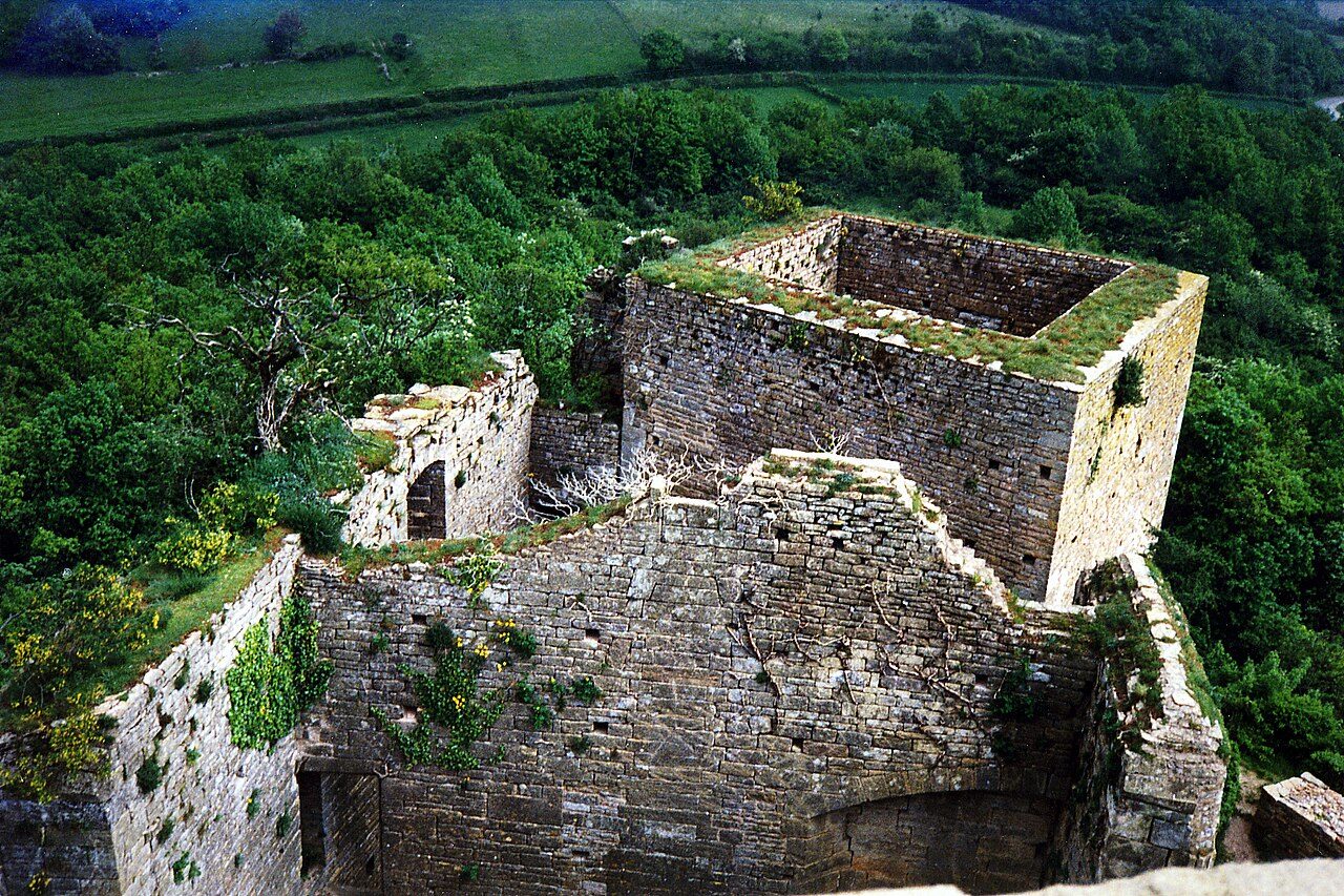 Château de Brancion à Martailly-lès-Brancion