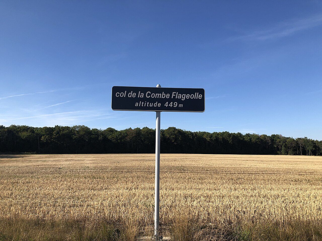 Col de la combe Flageolle à Rochetaillée