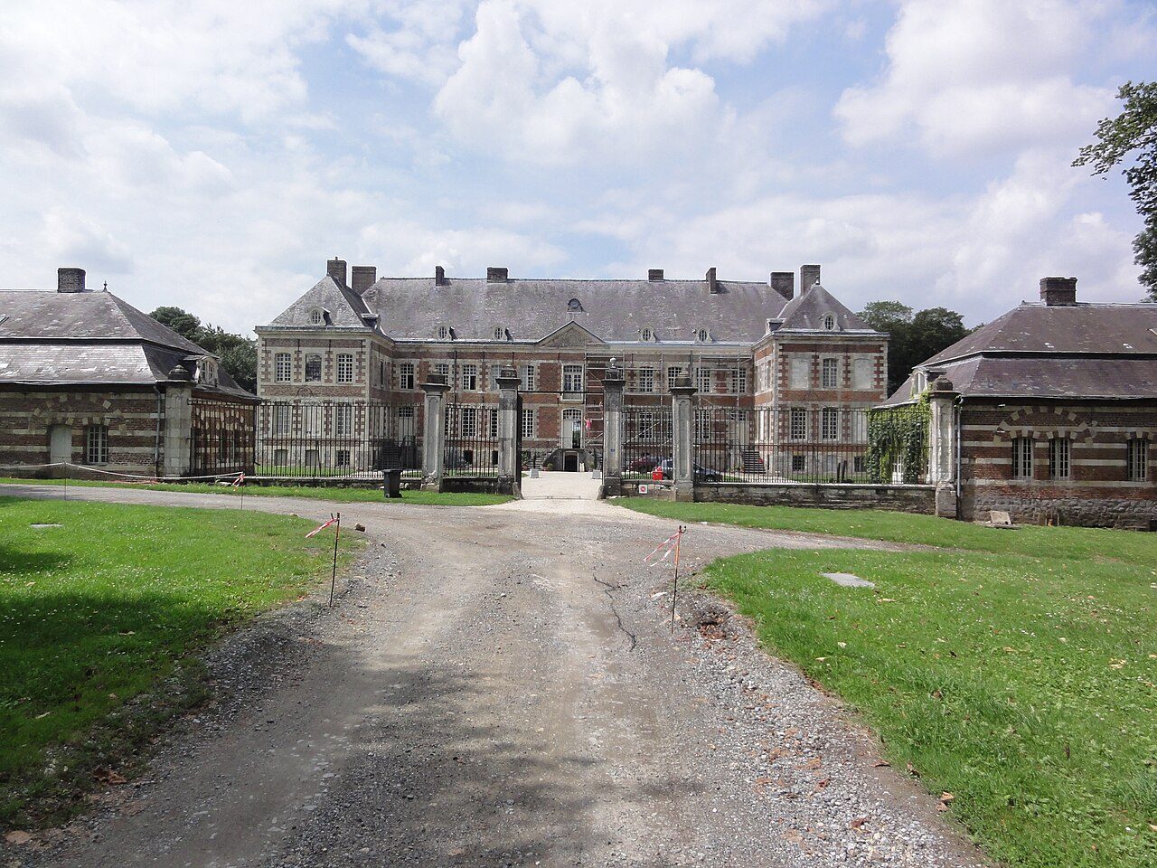 Jardin du Château de Bernoville à Aisonville-et-Bernoville