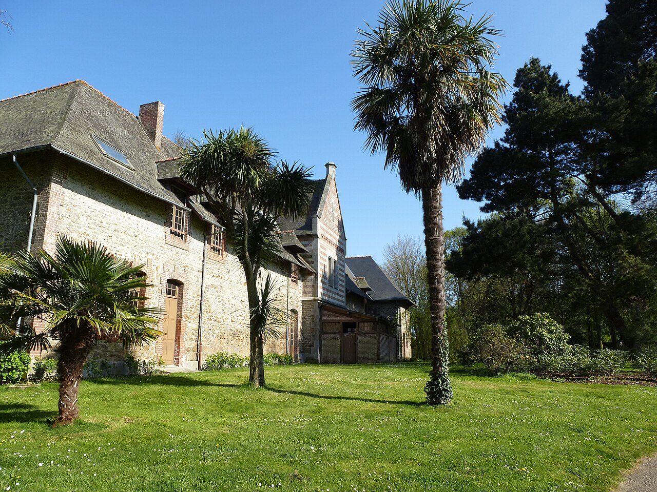 Le parc de la Briantais à Saint-Malo