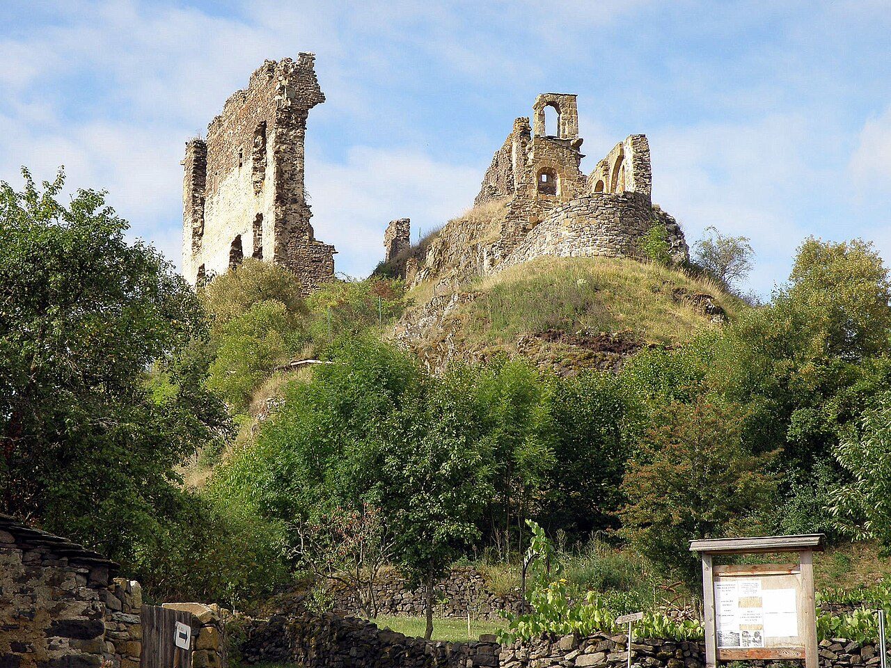 Château d'Artias à Retournac