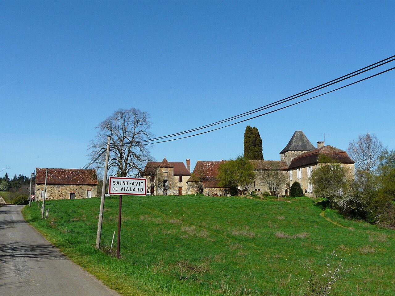Village de Saint Avit de Vialard à Saint-Avit-de-Vialard