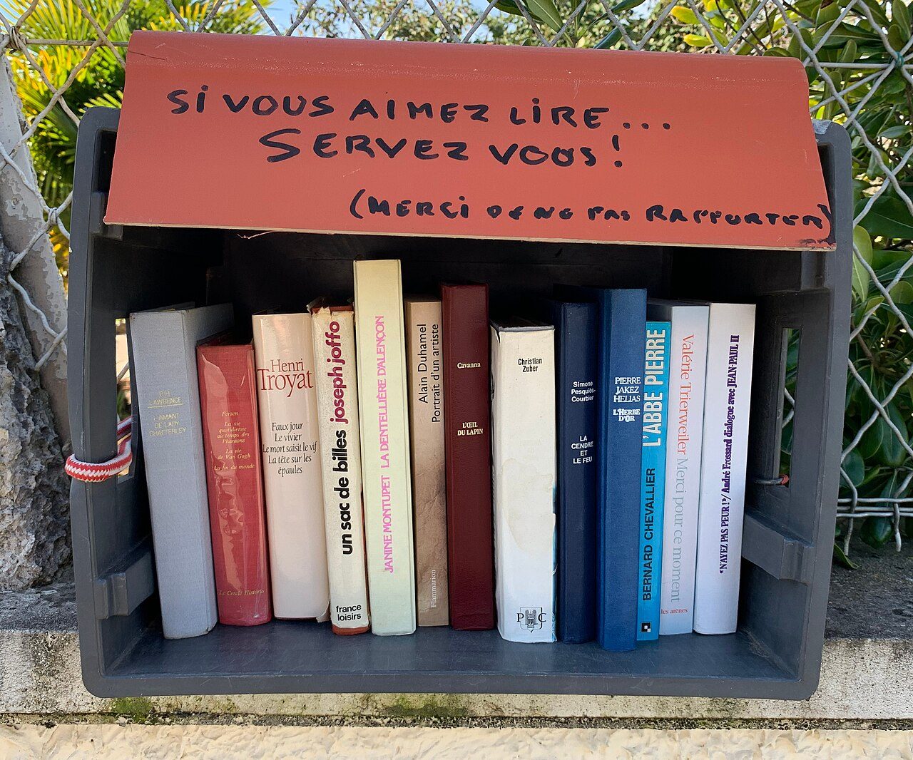 Boîte à livres