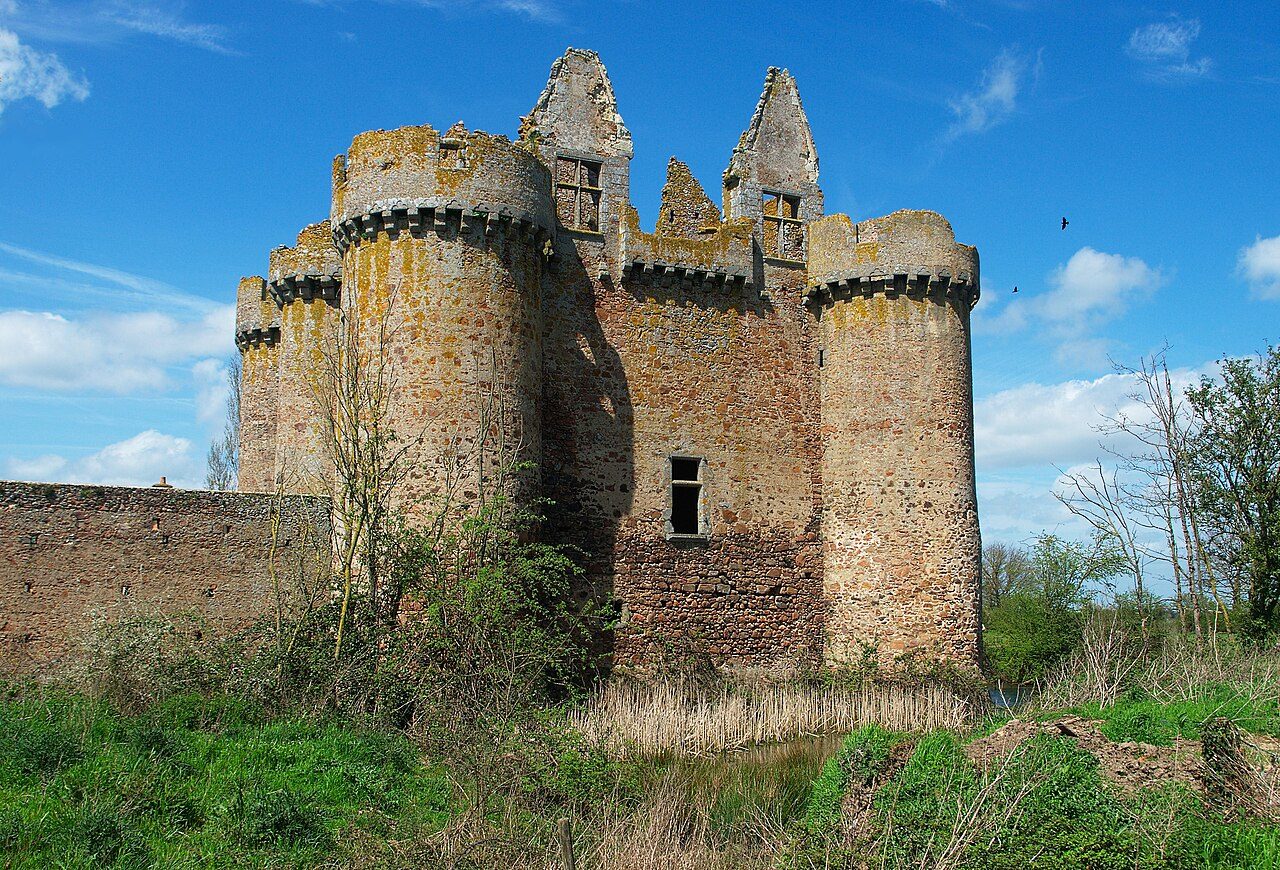 Château Fort de l'Ebaupinay à Argentonnay