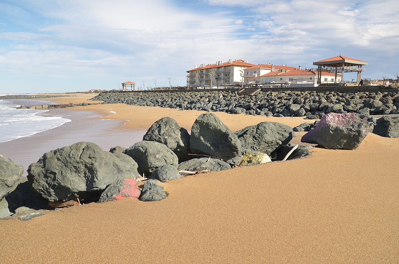 Plage des Sables d'Or à Anglet