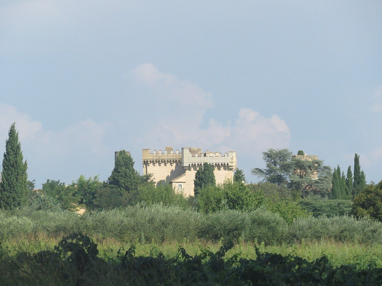 Château de Montaren à Montaren-et-Saint-Médiers