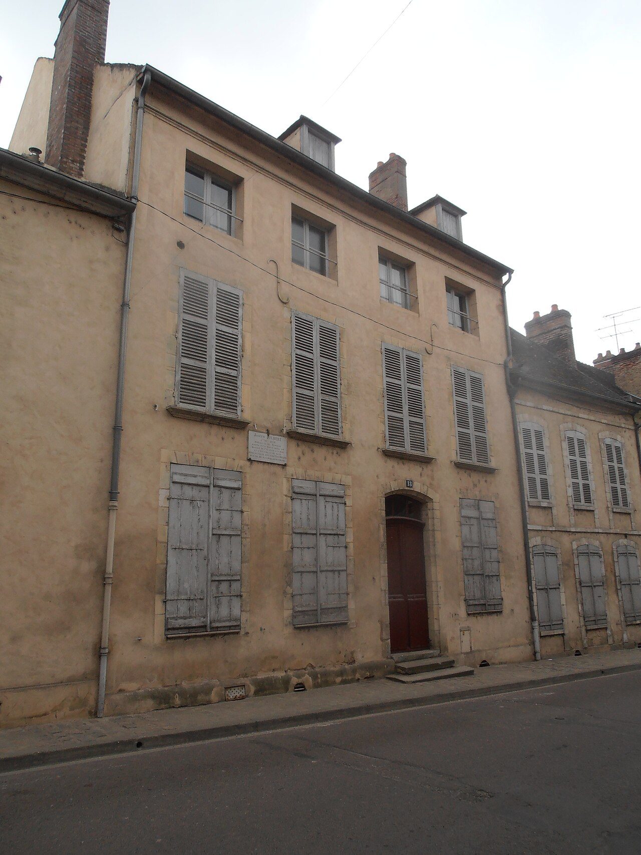 Maison Joubert à Villeneuve-sur-Yonne