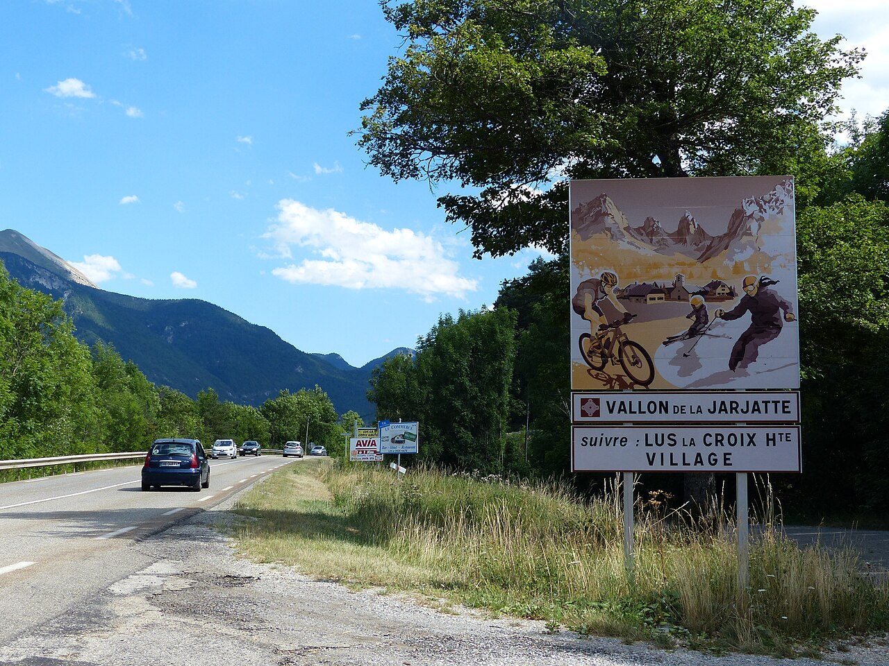 Vallon de la Jarjatte à Lus-la-Croix-Haute