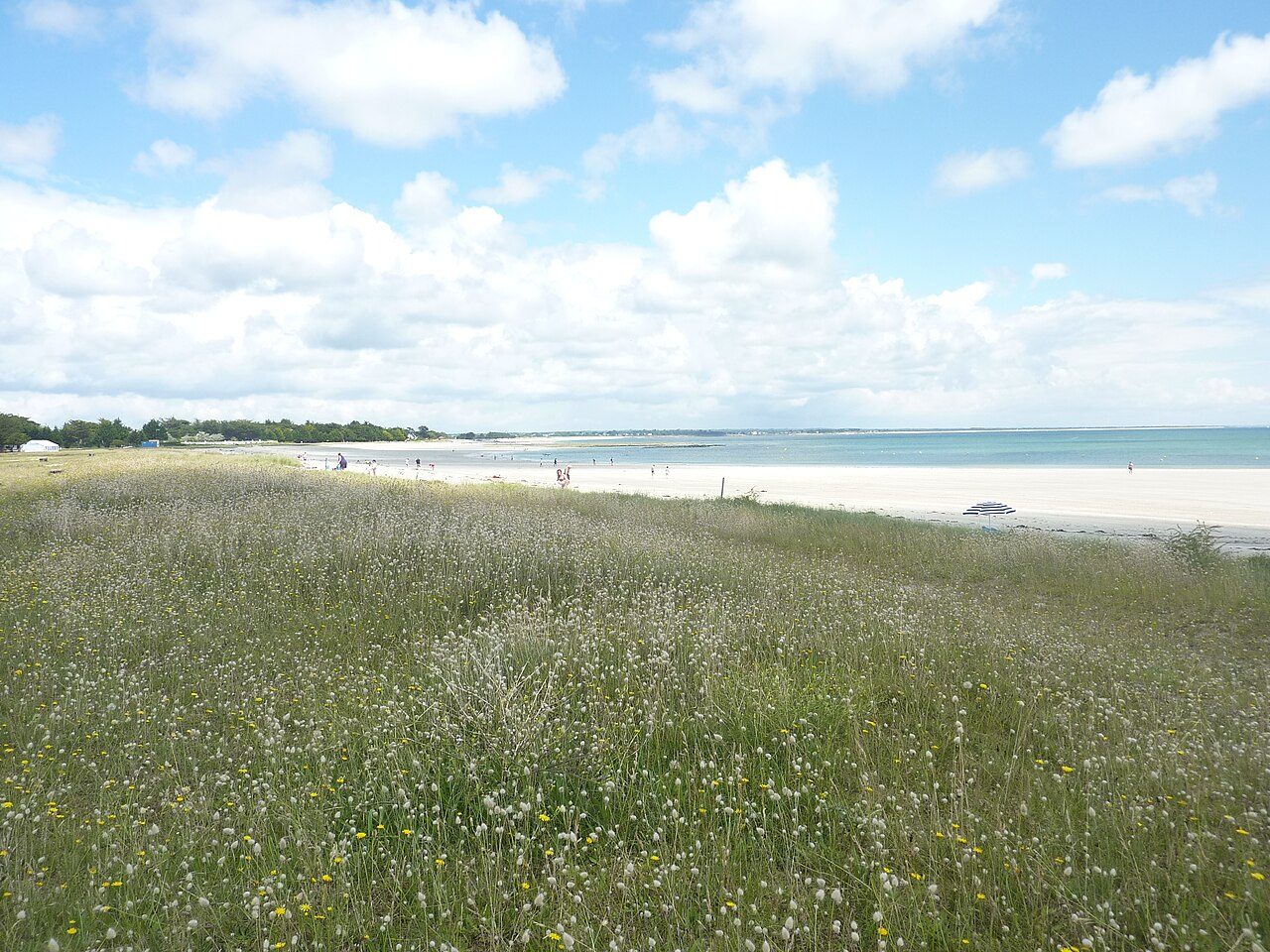 Plage du Teven à Île-Tudy