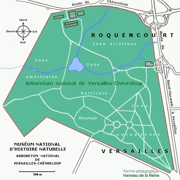 Arboretum de Versailles - Chèvreloup à Le Chesnay-Rocquencourt