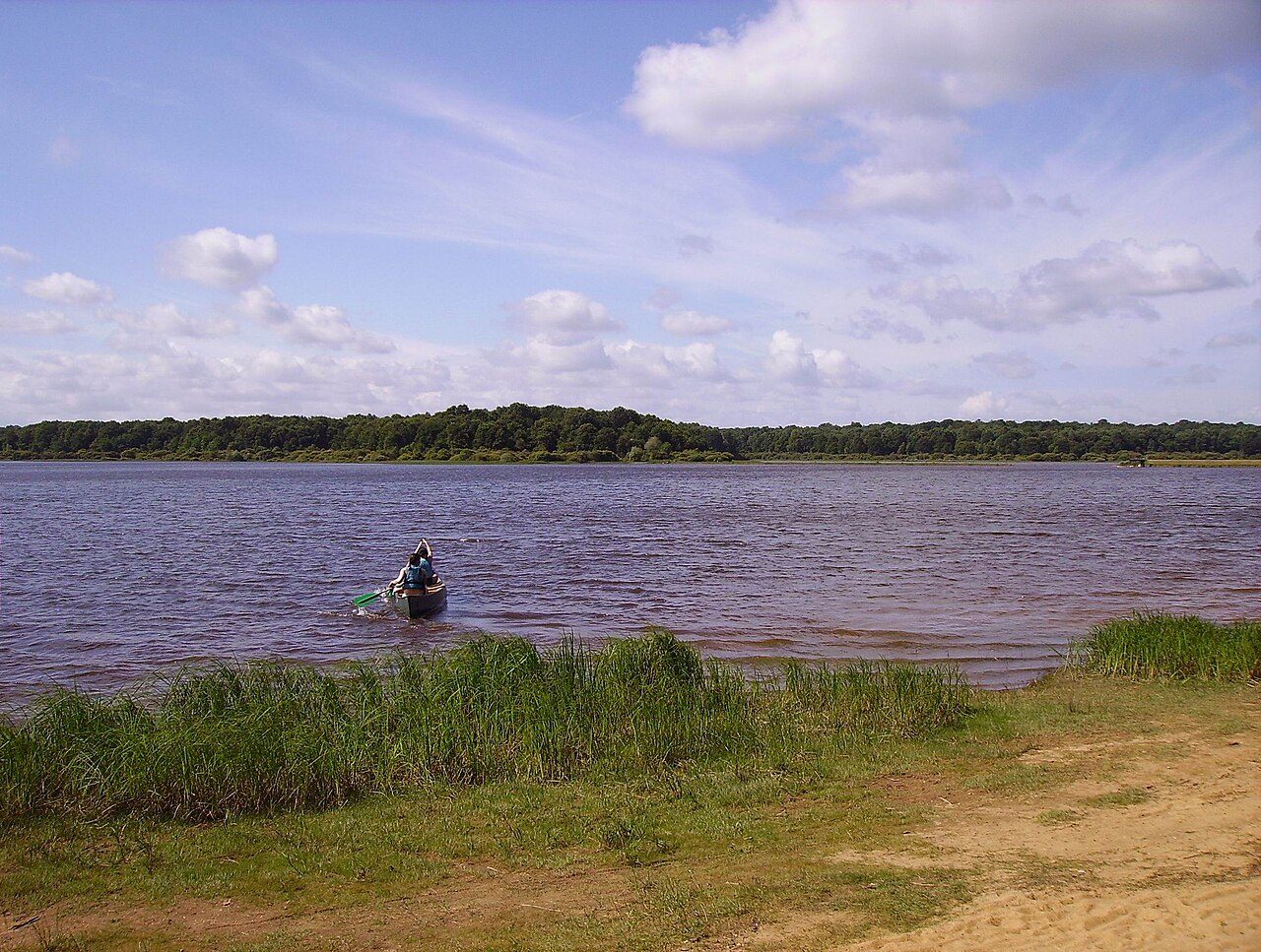 Lac du Bourdon à Saint-Fargeau
