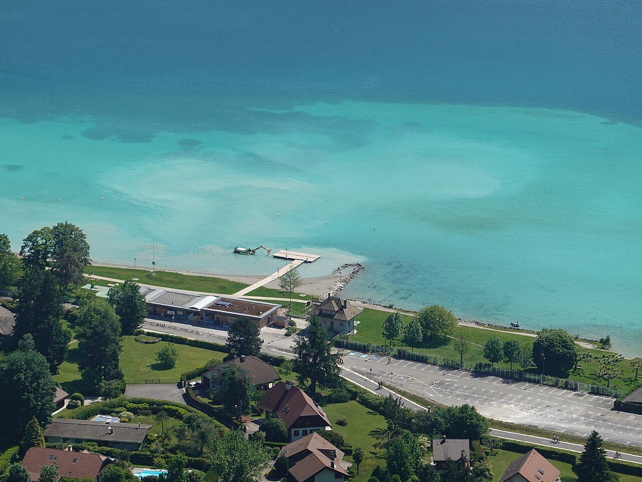 Plage municipale de Sevrier