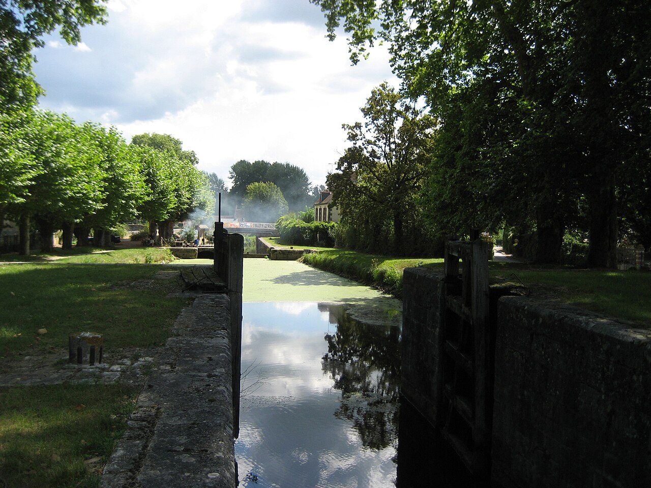 Canal d'Orléans à Vieilles-Maisons-sur-Joudry