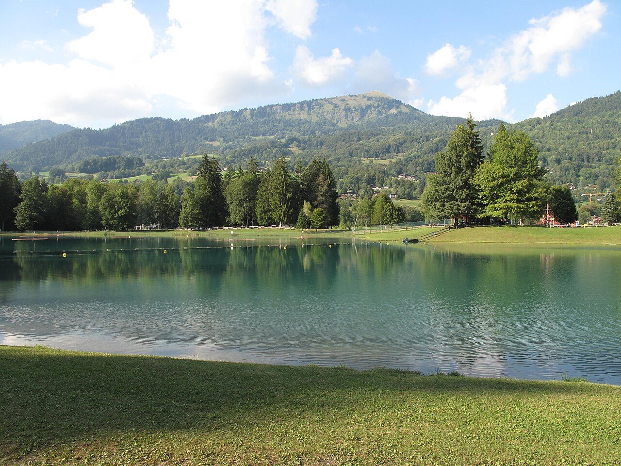 Baignade au Lac aux Dames