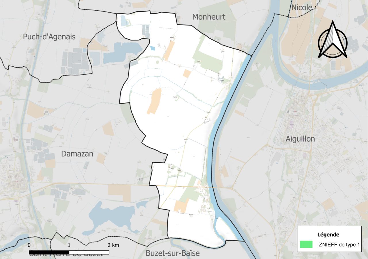 La Garonne à Saint-Léger