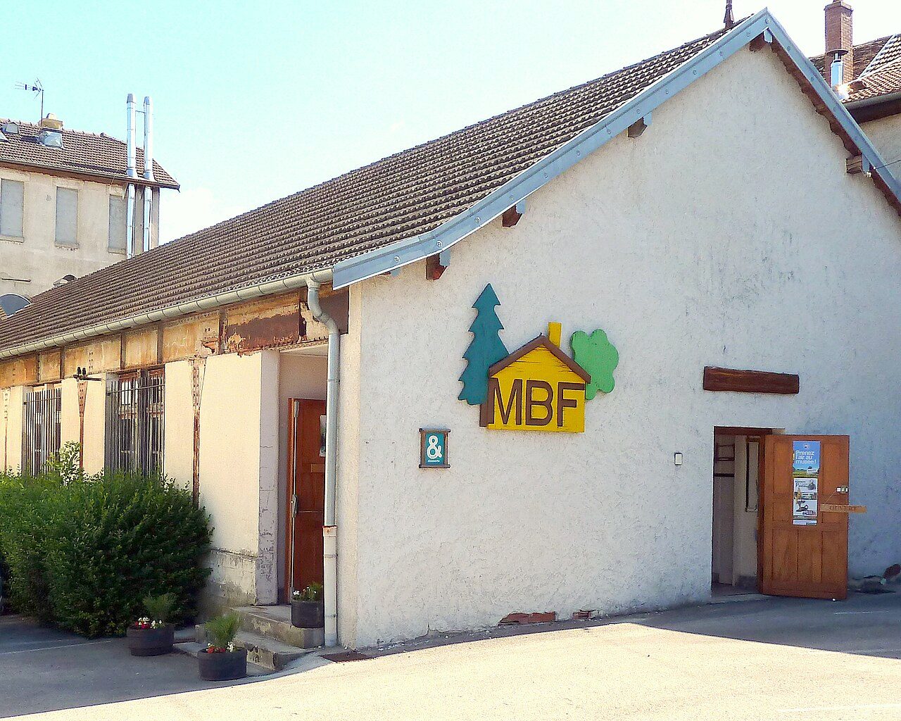 La maison du bois et de la forêt à Mouchard