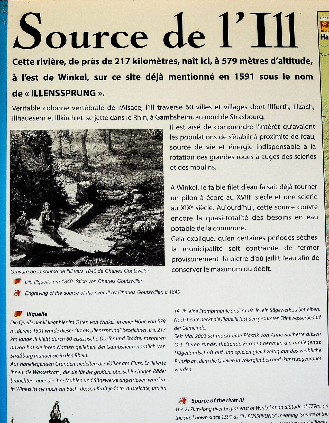 La source de l'Ill