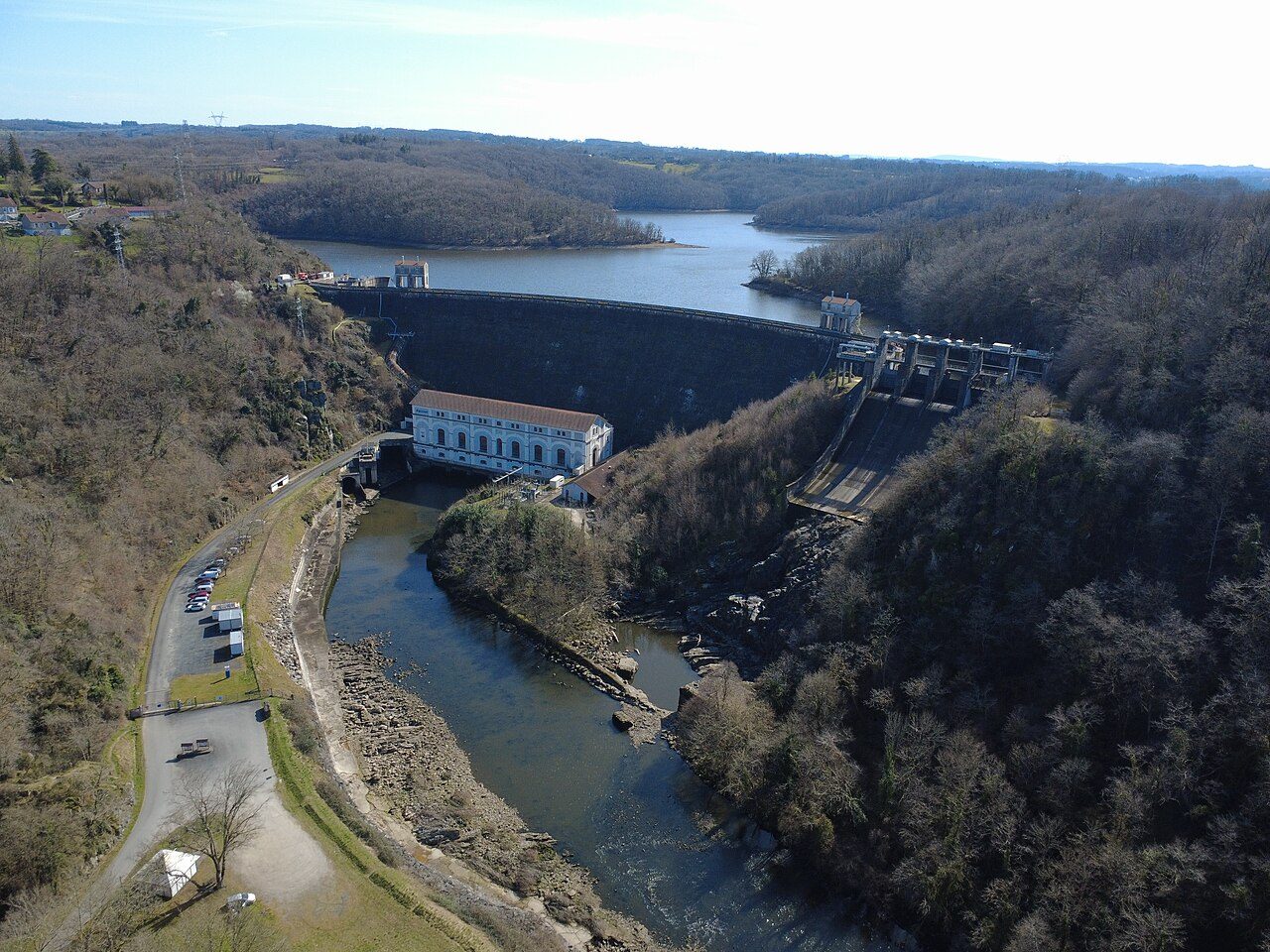 EDF barrage hydroélectrique d'Eguzon