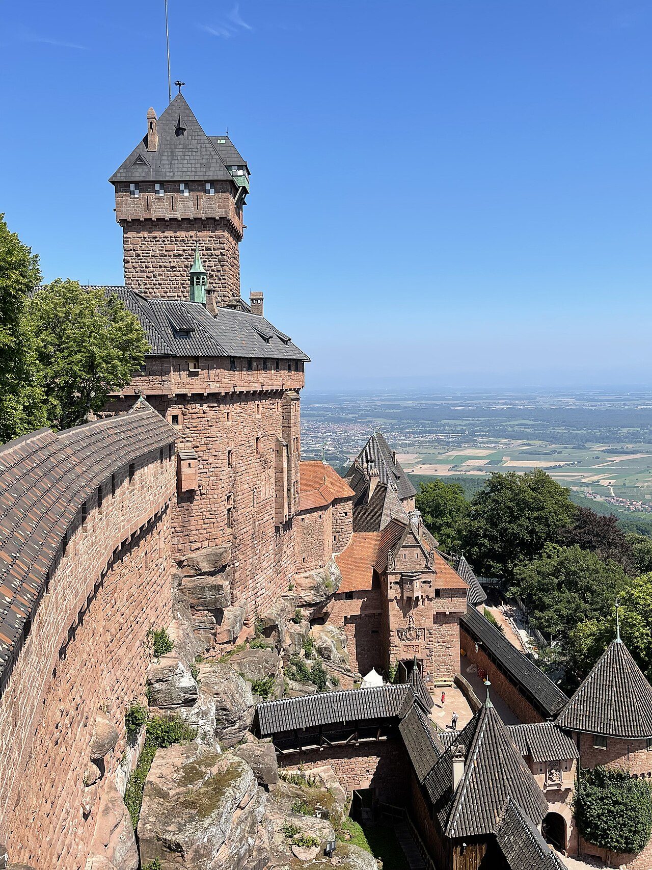 Jardin médiéval du Château du Haut-Koenigsbourg