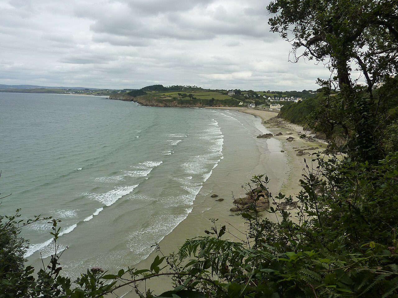 Plage du Ris à Douarnenez
