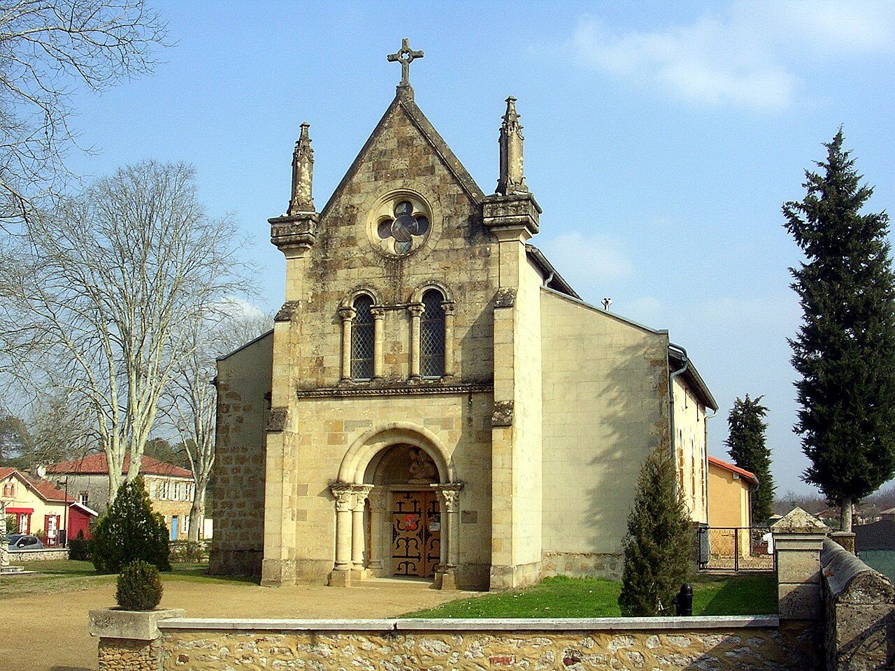 Eglise Sainte-Croix de Campet-et-Lamolère à Campet-et-Lamolère