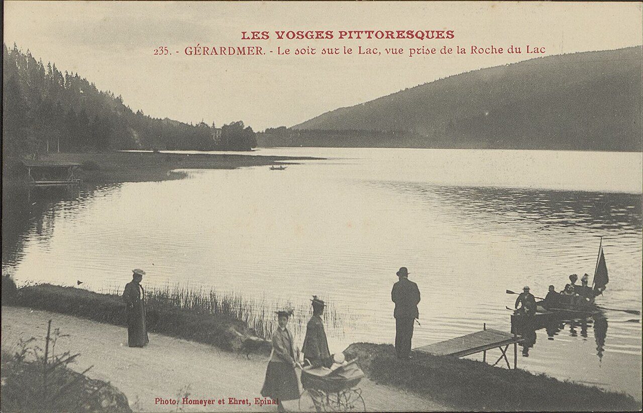 La roche du lac
