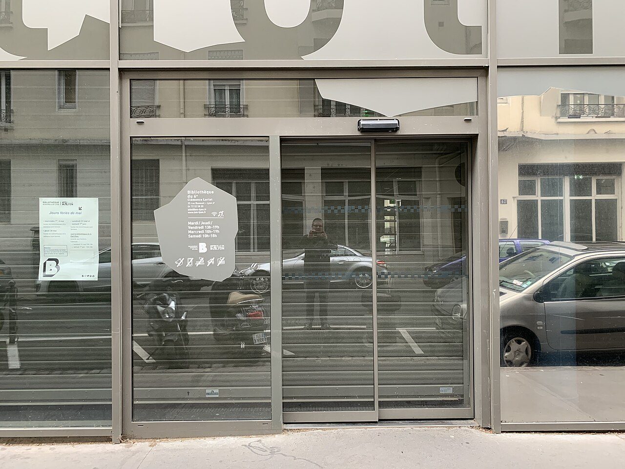 Bibliothèque du 6e Clémence Lortet à Lyon 6e Arrondissement