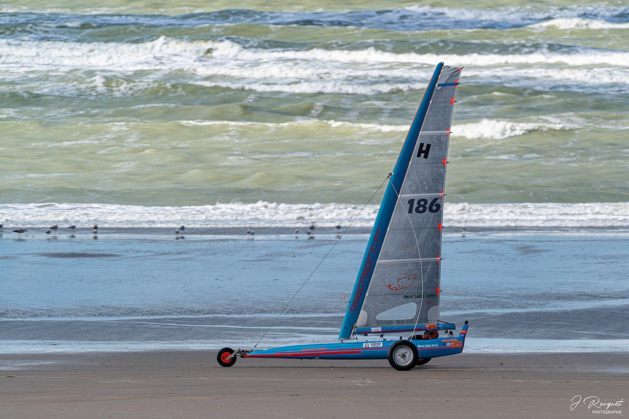Char à Voile à Camiers