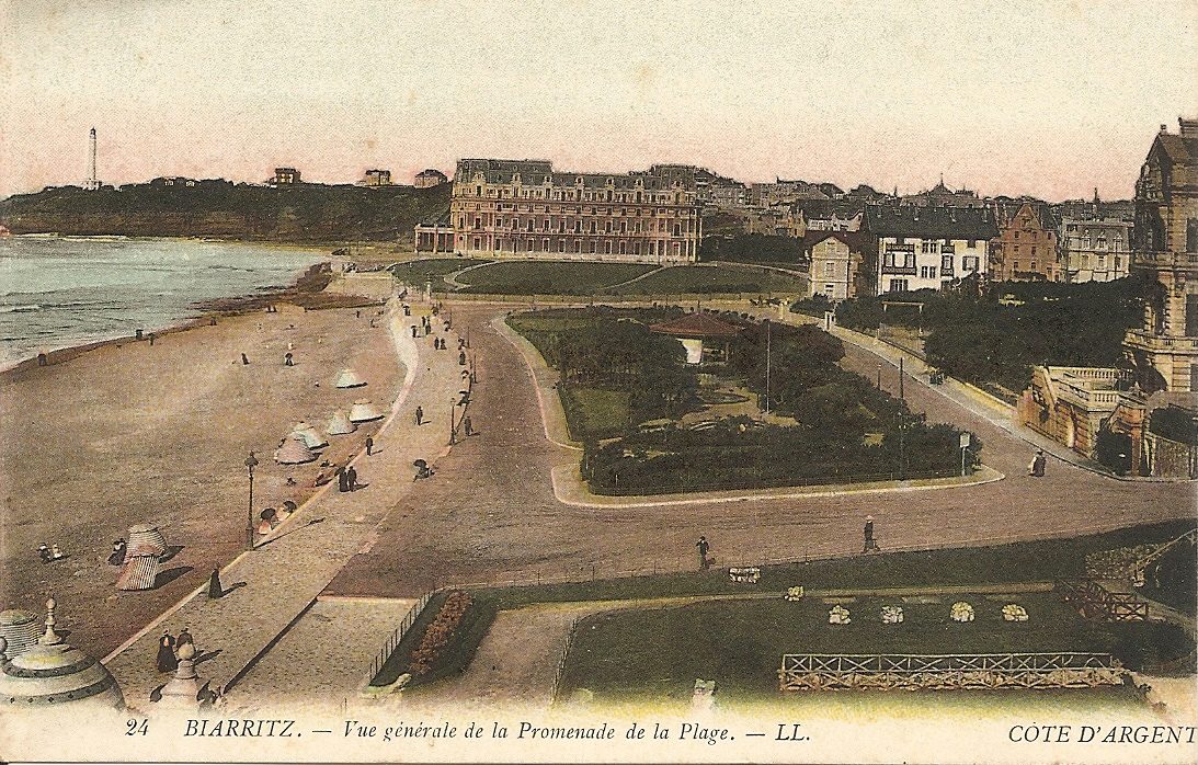 Promenade de la Grande Plage à Biarritz
