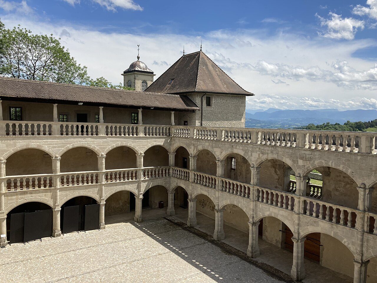 Château de Clermont à Clermont