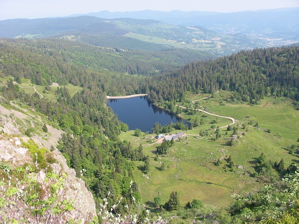 Lac du Forlet (Lac des Truites) à Soultzeren