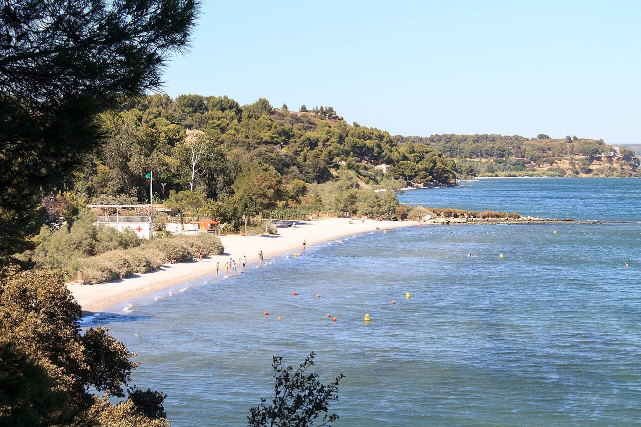 Plage de la Romaniquette à Istres